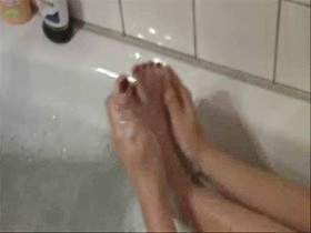 User desire to wash feet