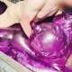 Fucking my water-filled purple big-boobs Hongyi inflatable doll