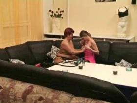 Annadevot - Lesbo games with a blonde teeny girl