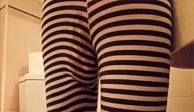 Zebra Strumpfhose Poop