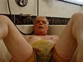 After shitting
